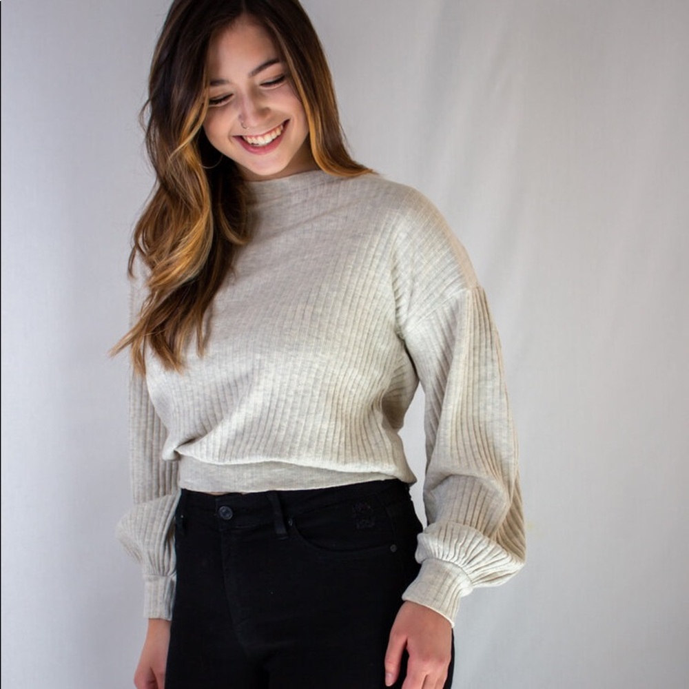 Cupcake Ribbed Pullover
